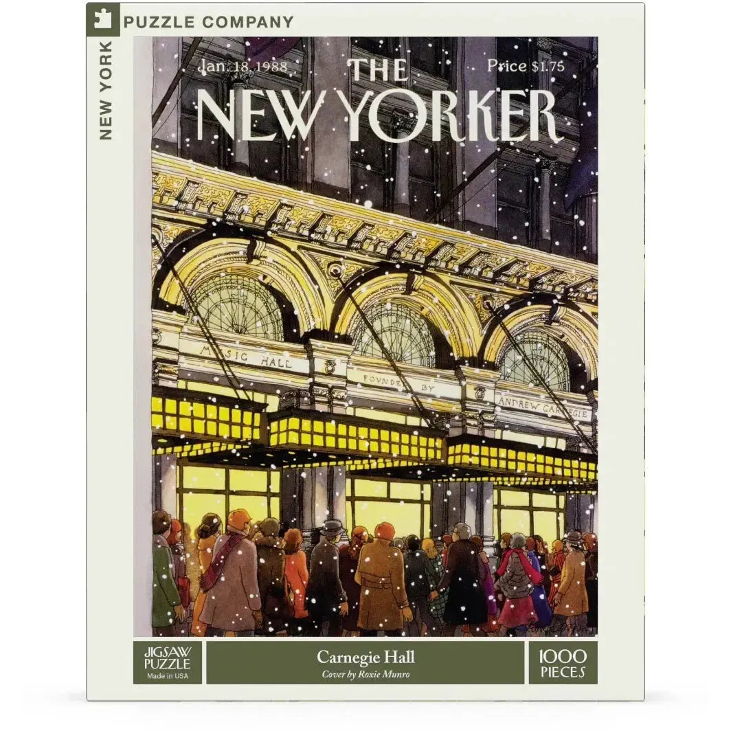 Carnegie Hall 1000 Piece Jigsaw Puzzle NYPC