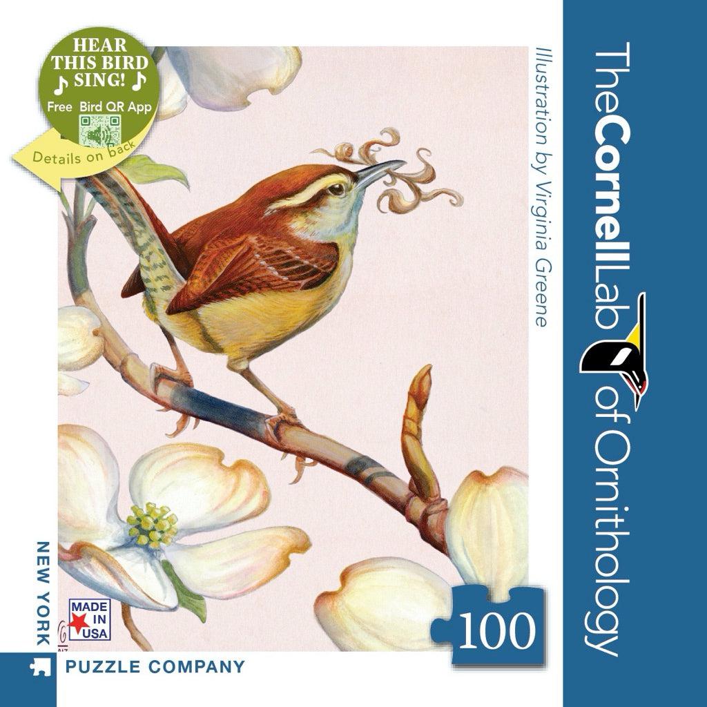 Carolina Wren 100 Piece Mini Jigsaw Puzzle NYPC