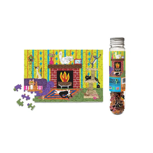 Cat House 150 Piece Mini Jigsaw Puzzle Micro Puzzles