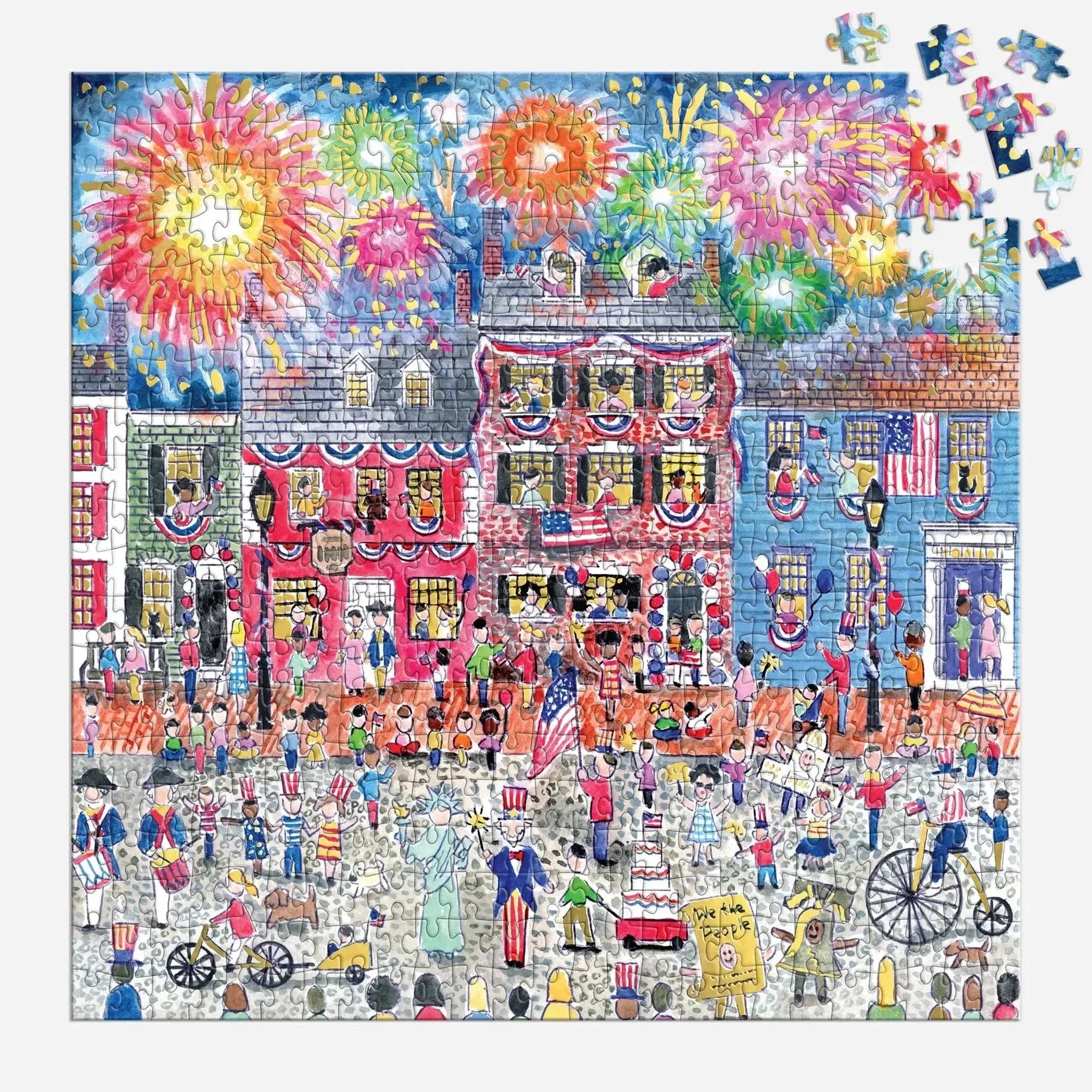 Celebrate The USA by Michael Storrings 500 Piece Jigsaw Puzzle Galison