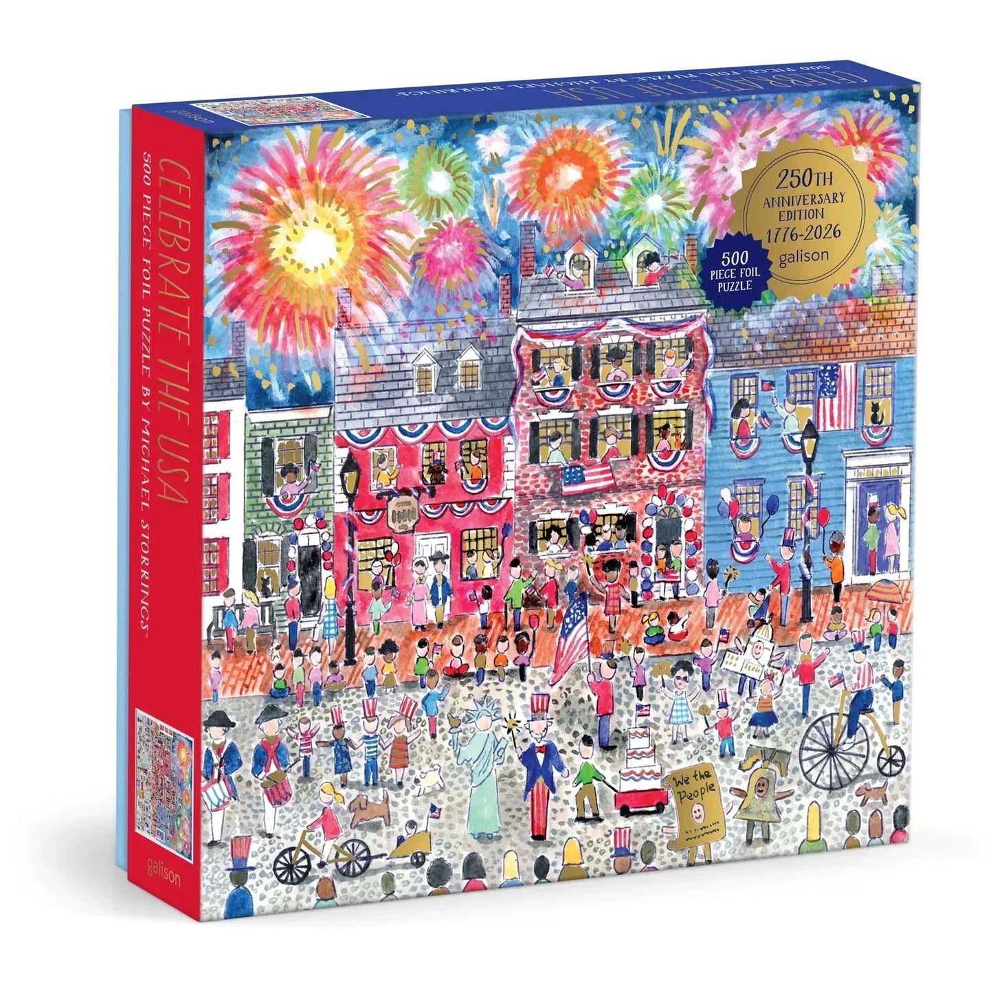 Celebrate The USA by Michael Storrings 500 Piece Jigsaw Puzzle Galison