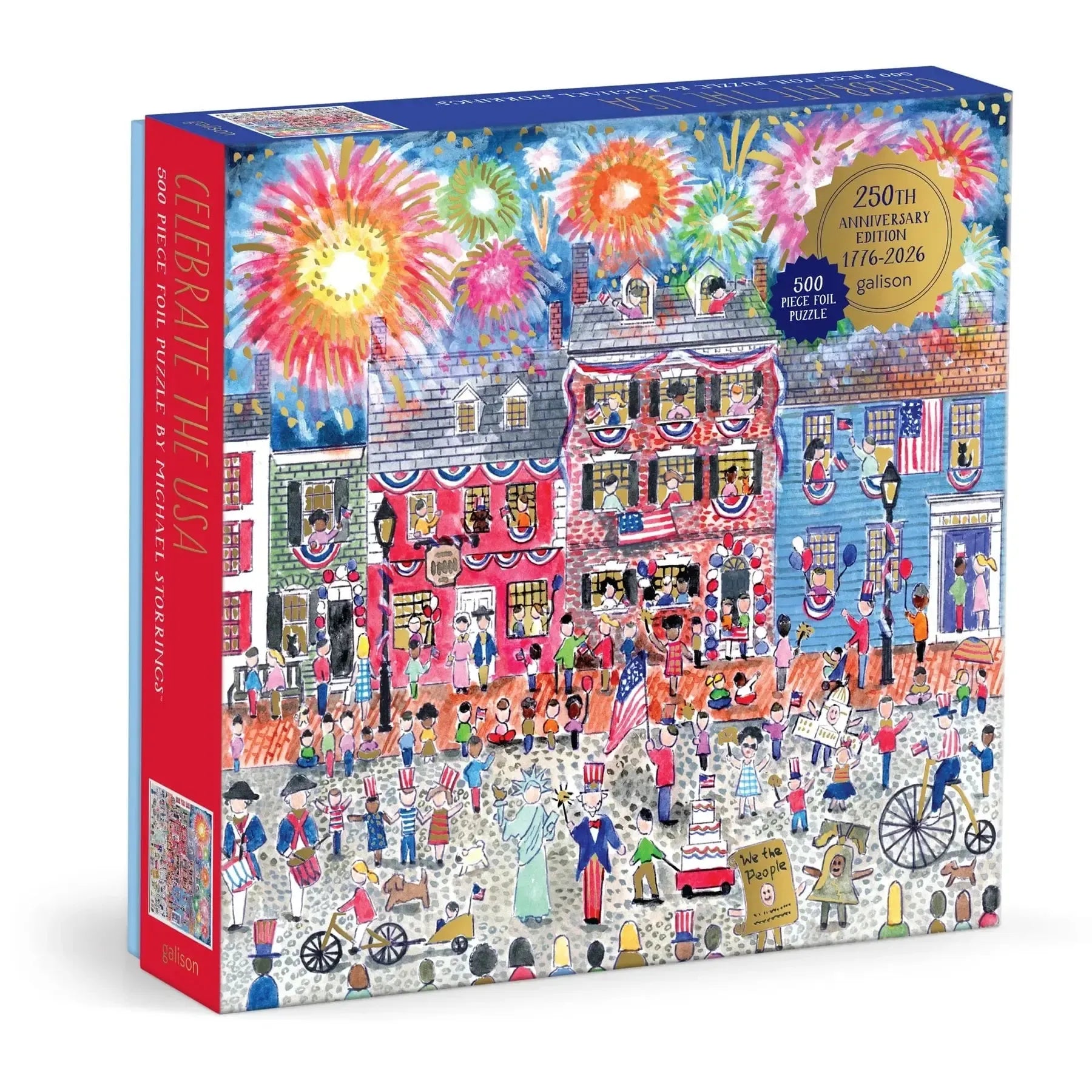 Celebrate The USA by Michael Storrings 500 Piece Jigsaw Puzzle Galison