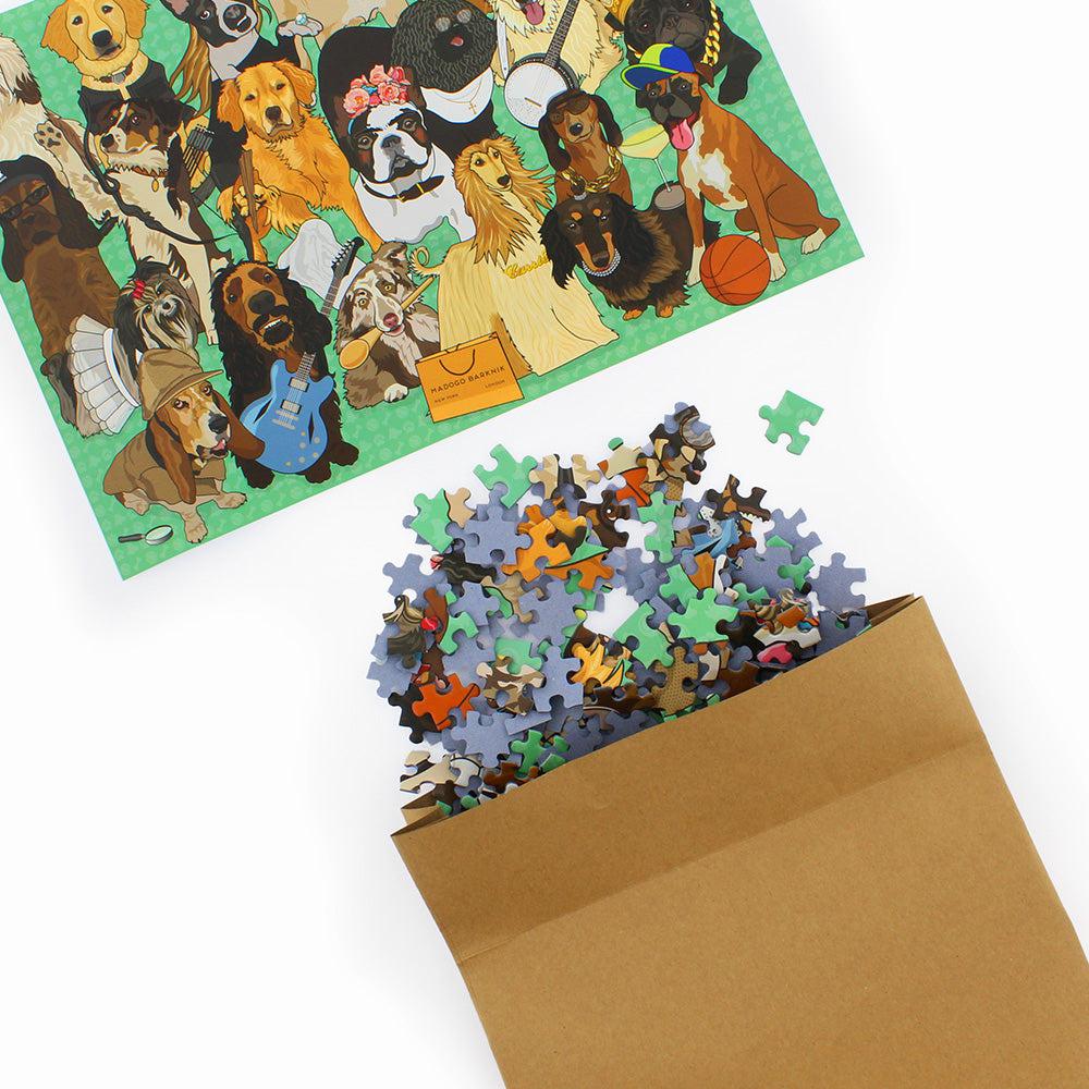 Celebri Dogs 1000 Piece Jigsaw Puzzle Ginger Fox