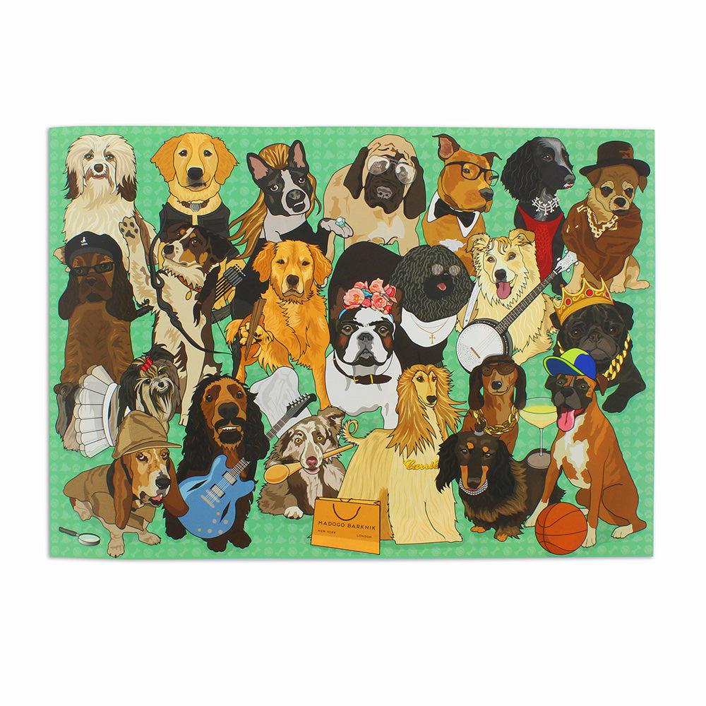 Celebri Dogs 1000 Piece Jigsaw Puzzle Ginger Fox