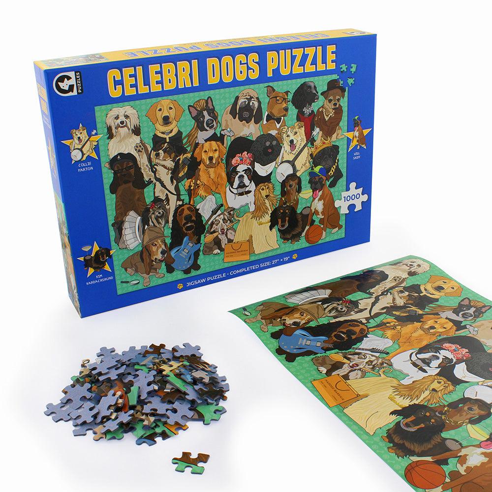 Celebri Dogs 1000 Piece Jigsaw Puzzle Ginger Fox