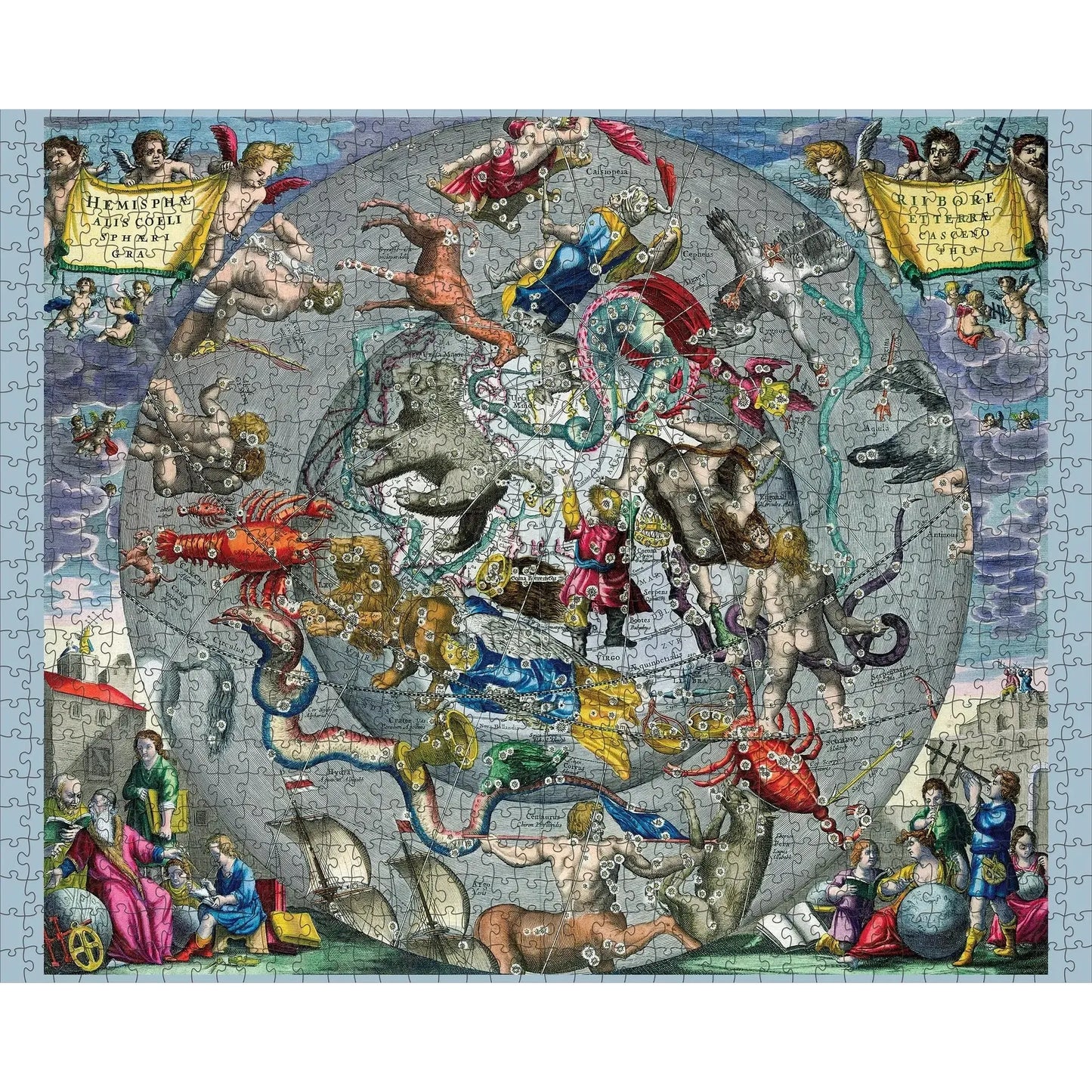 Celestial Atlas by Andreas Cellarius 1000 Piece Jigsaw Puzzle Pomegranate