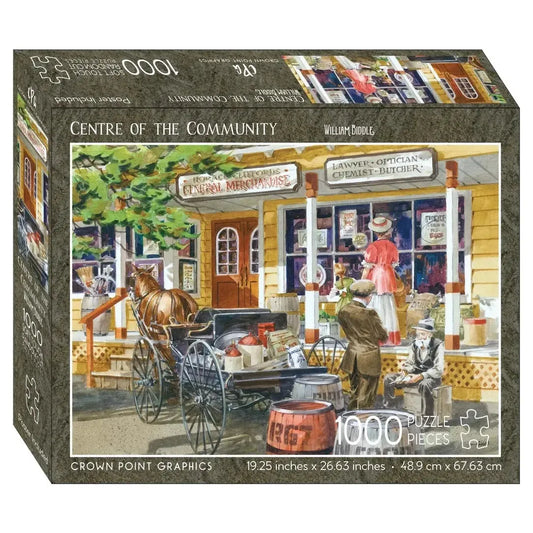 Centre of the Community 1000 Piece Soft Touch Jigsaw Puzzle Crown Point