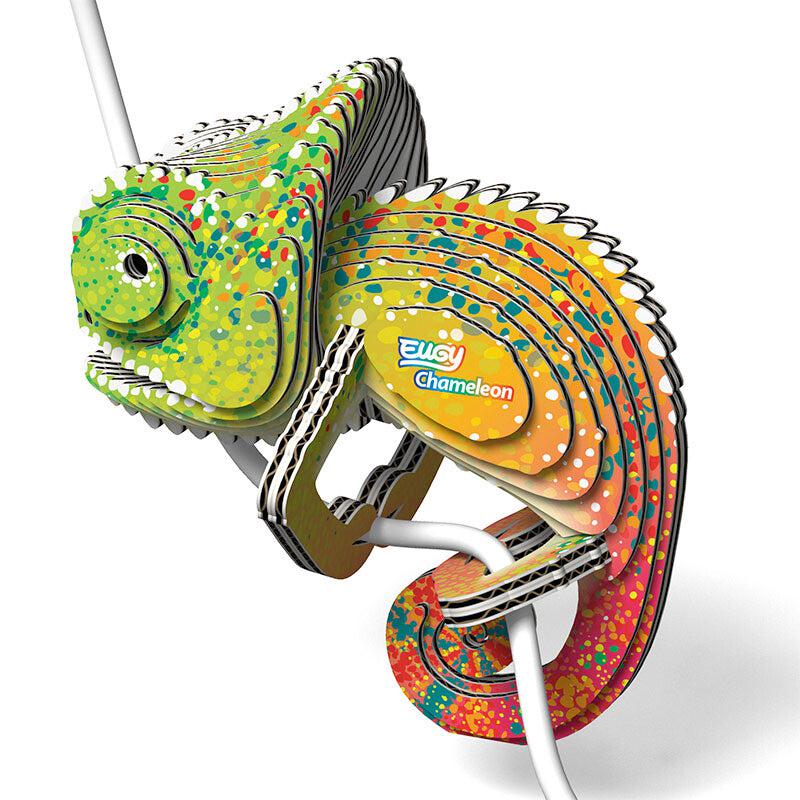 Chameleon 3D Cardboard Model Kit Eugy