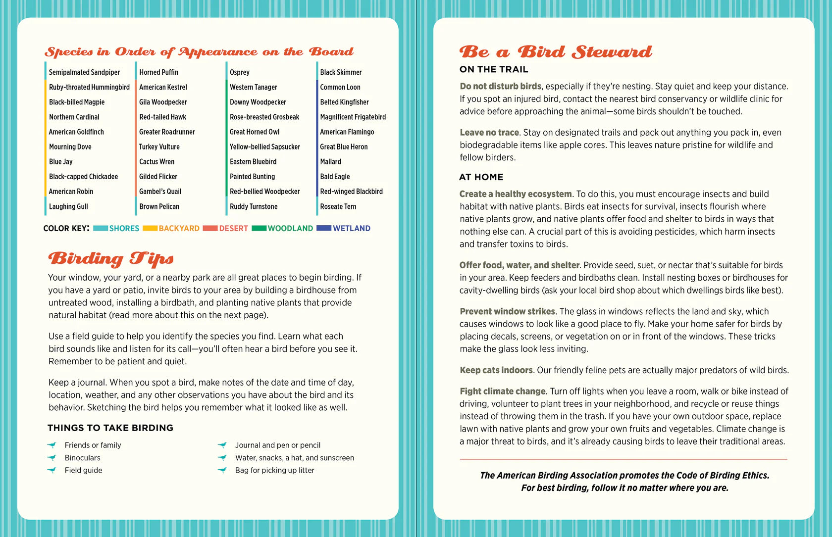 Charley Harper's Spot the Birds Board Game Pomegranate