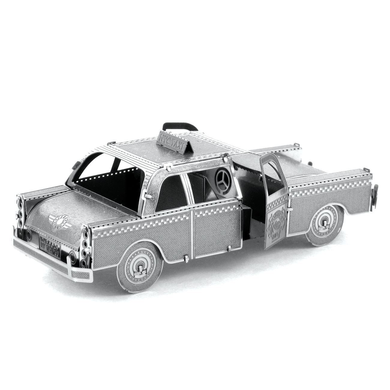 Checker Cab 3D Steel Model Kit Metal Earth