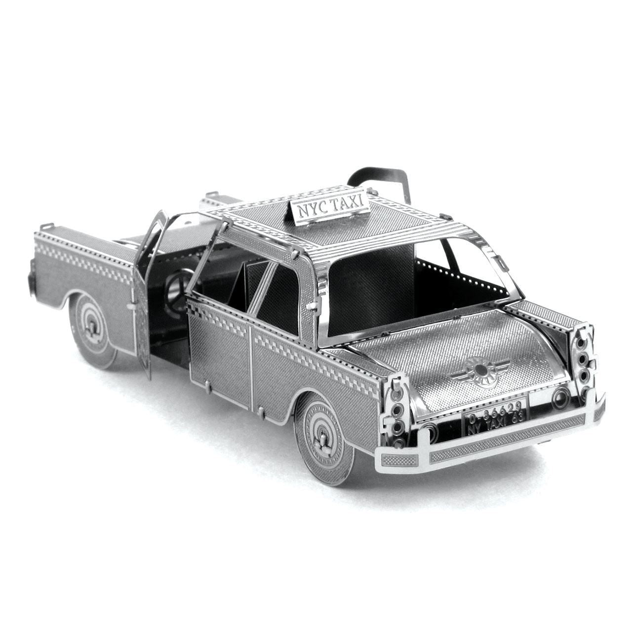 Checker Cab 3D Steel Model Kit Metal Earth