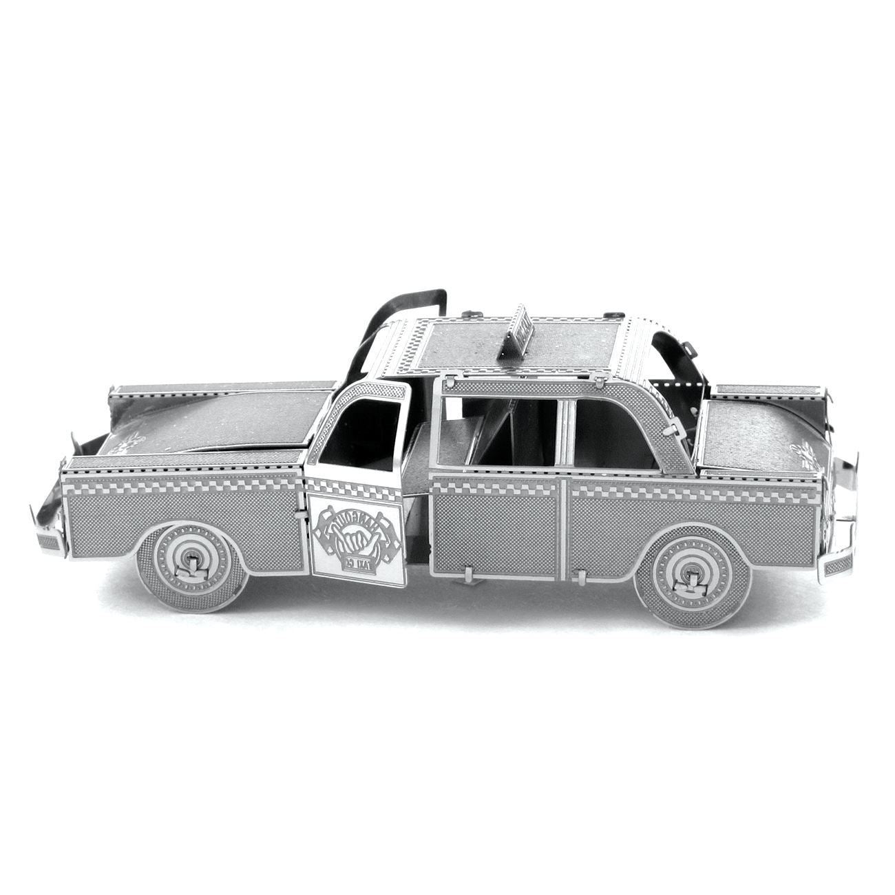 Checker Cab 3D Steel Model Kit Metal Earth