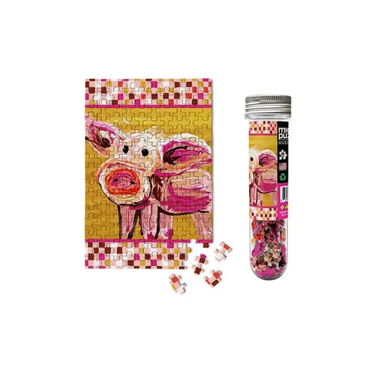 Checkers the Pig 150 Piece Mini Jigsaw Puzzle Micro Puzzles