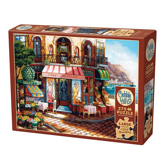 Chez Michelle 275 Large Piece Jigsaw Puzzle Cobble Hill