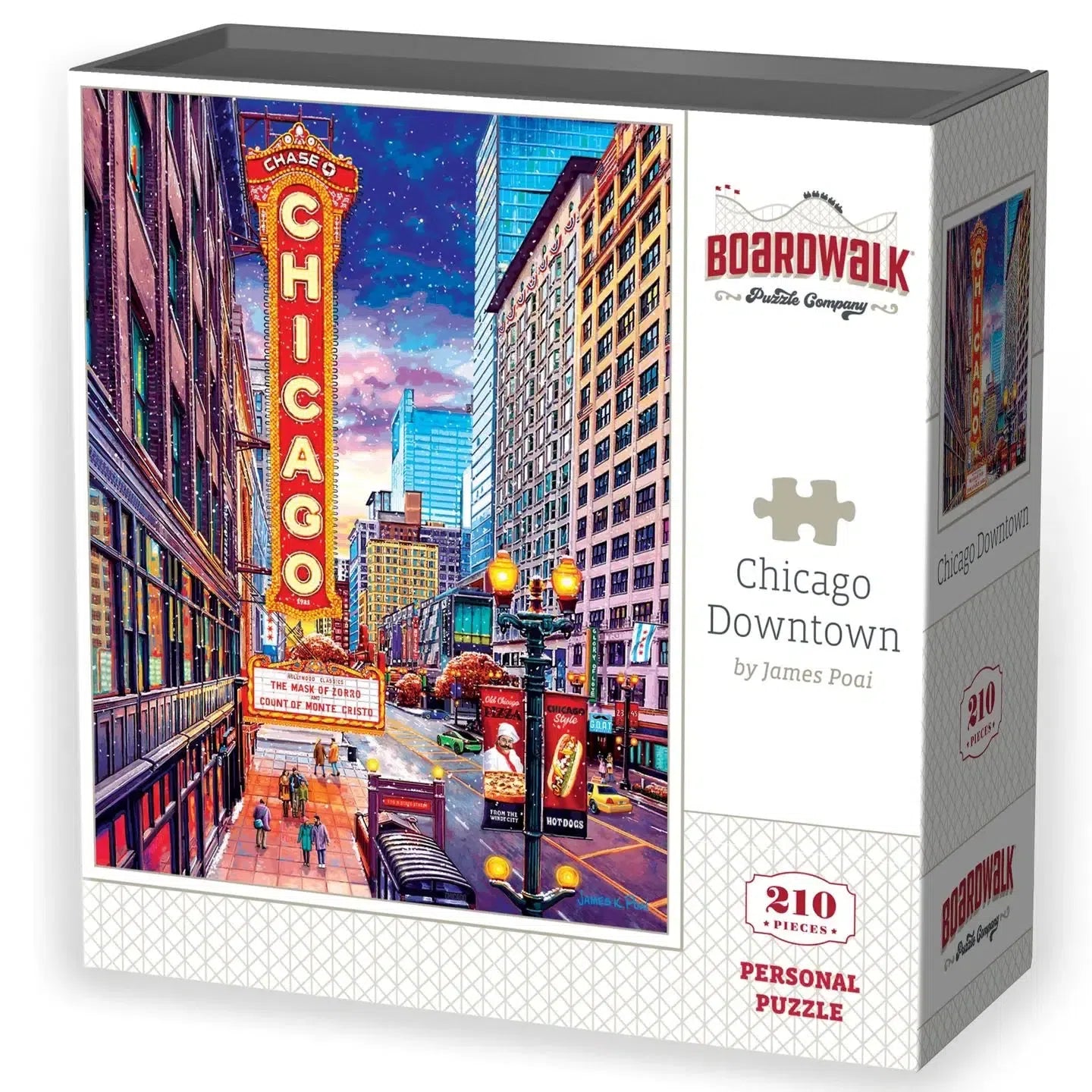 Chicago Downtown 210 Piece Jigsaw Puzzle Boardwalk