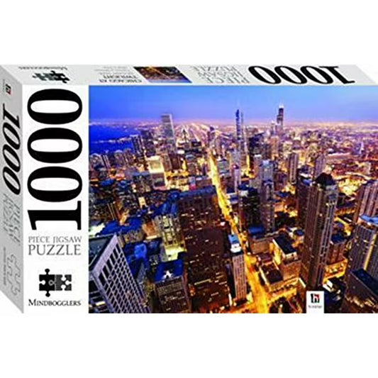 Chicago at Twilight 1000 Piece Jigsaw Puzzle Hinkler