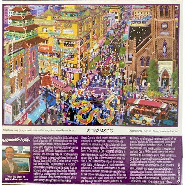 Chinatown San Francisco by Alexander Chen 500 Piece Jigsaw Puzzle Sure Lox