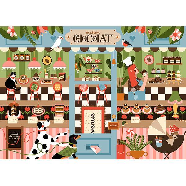 Chocolate House 1000 Piece Jigsaw Puzzle Holiyay
