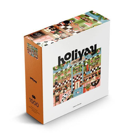 Chocolate House 1000 Piece Jigsaw Puzzle Holiyay