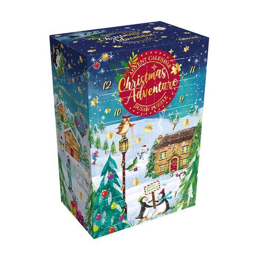 Christmas Adventure Advent Calendar 24 Jigsaw Puzzles Gibsons
