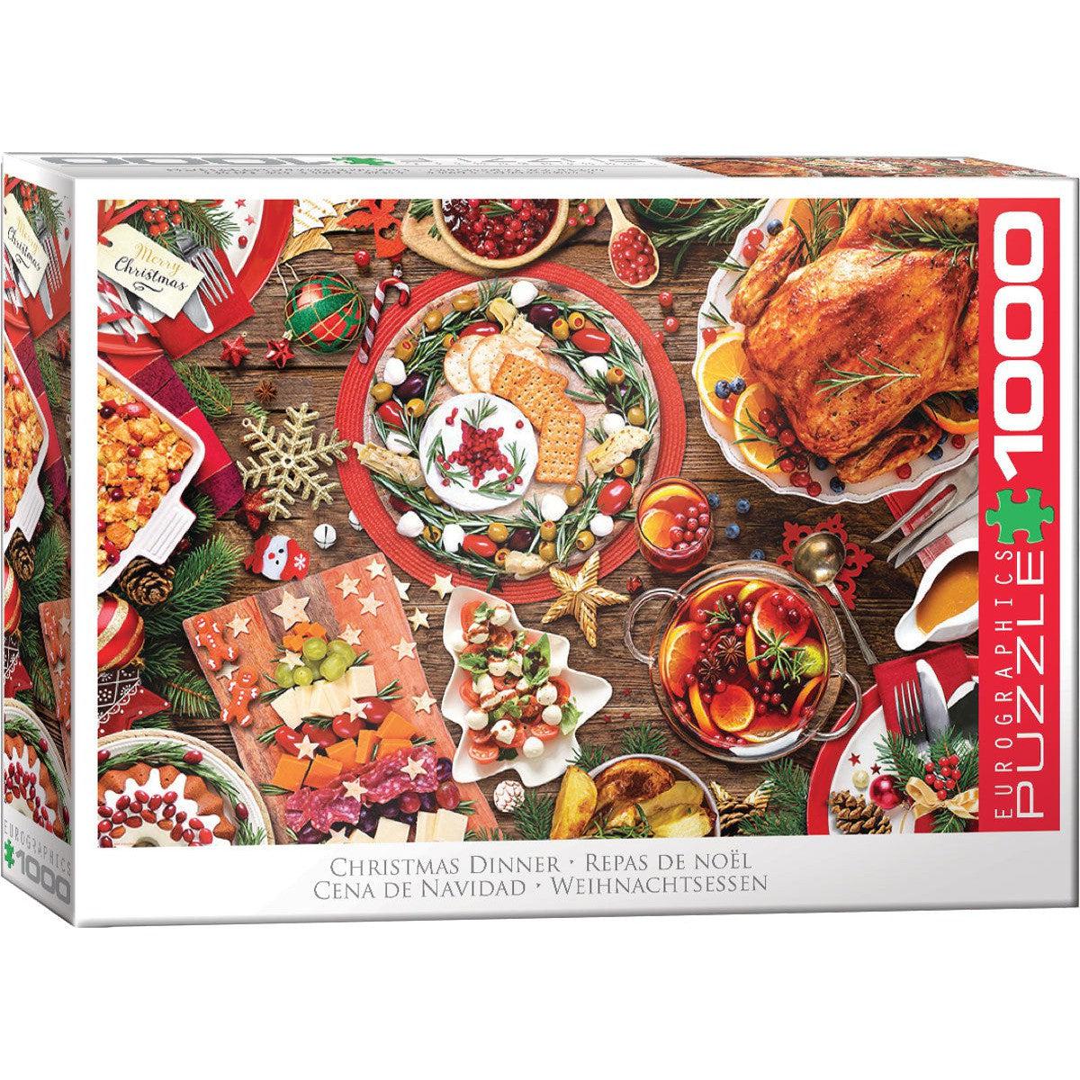 Christmas Dinner 1000 Piece Jigsaw Puzzle Eurographics