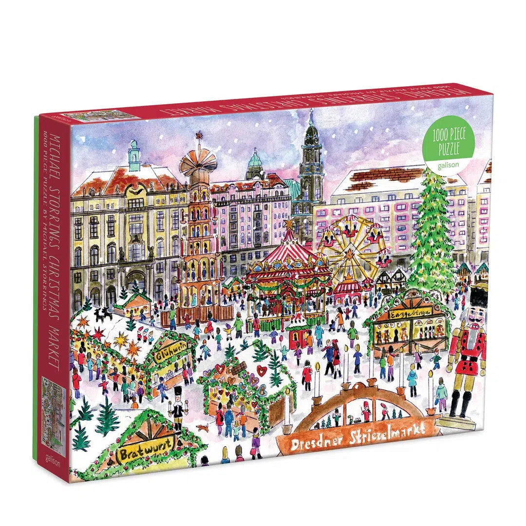 Christmas Market 1000 Piece Jigsaw Puzzle Galison