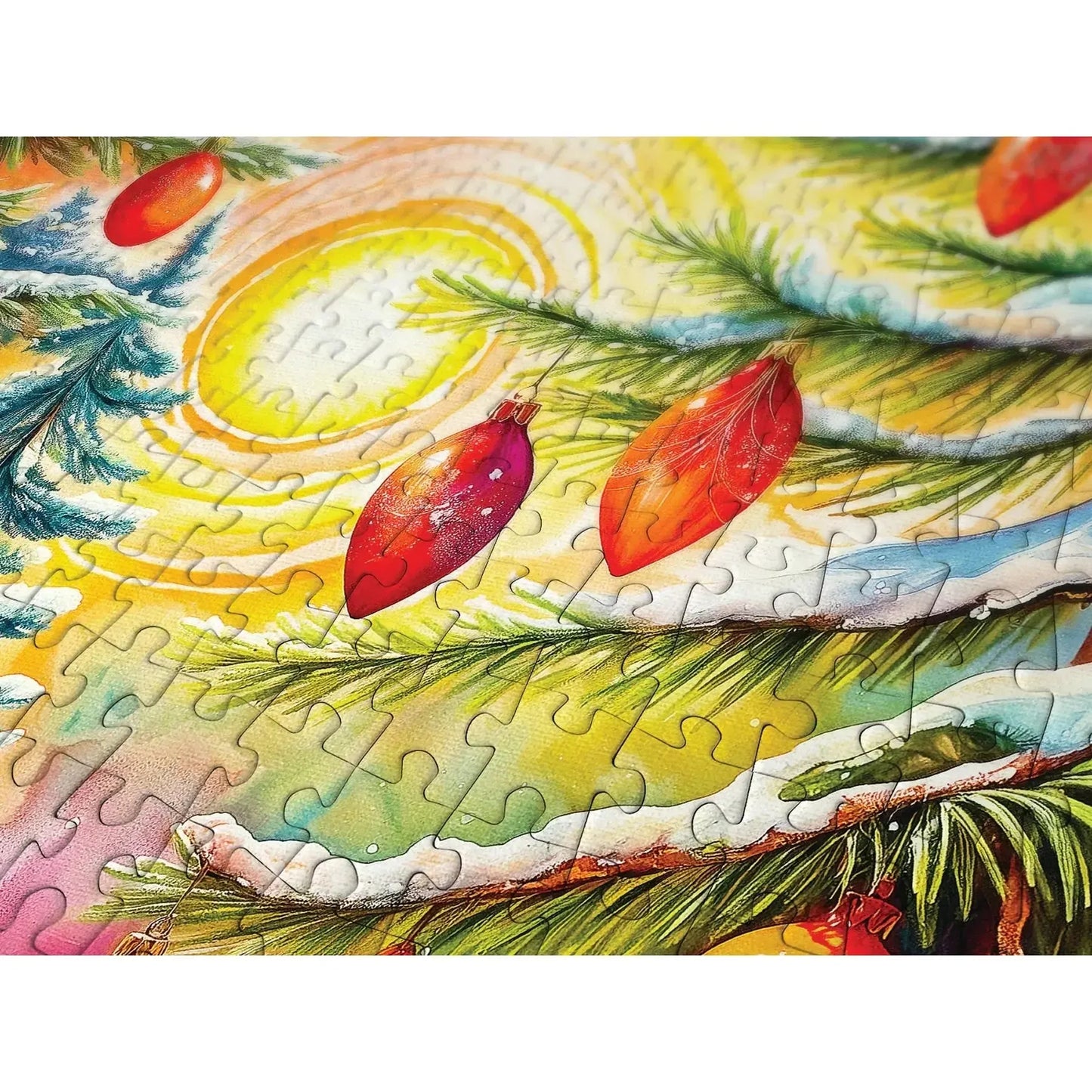 Christmas Sunrise 1000 Piece Jigsaw Puzzle Enjoy