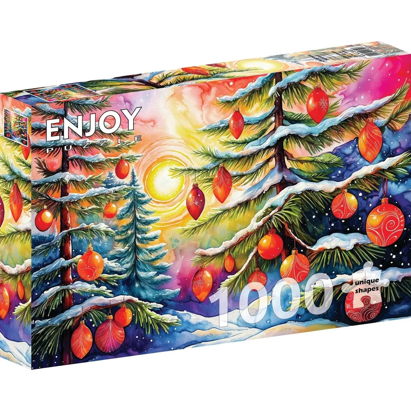 Christmas Sunrise 1000 Piece Jigsaw Puzzle Enjoy