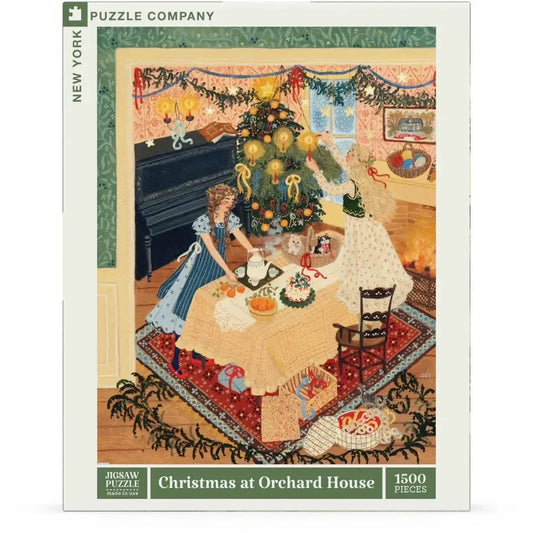 Christmas at Orchard House by Loré Pemberton 750 Piece Jigsaw Puzzle NYPC