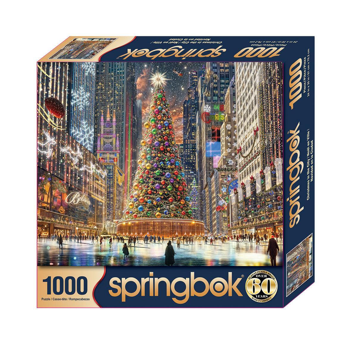 Christmas in the City 1000 Piece Jigsaw Puzzle Springbok
