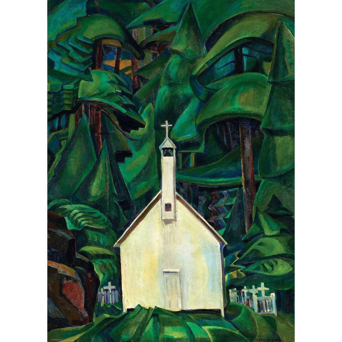 Church in Yuquot Village 1000 Piece Jigsaw Puzzle Eurographics