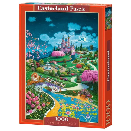 Cinderella's Castle 1000 Piece Jigsaw Puzzle Castorland