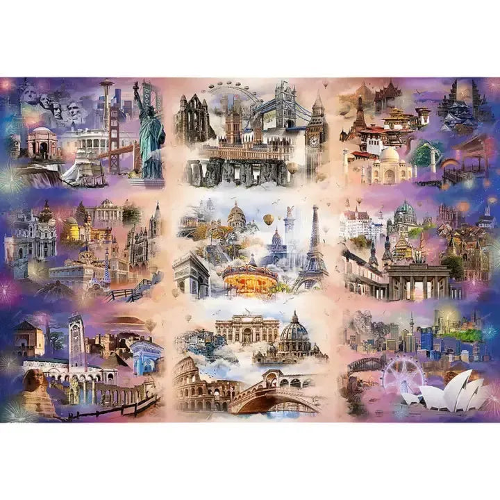 Cities Beyond the Clouds 13500 Piece Jigsaw Puzzle Trefl