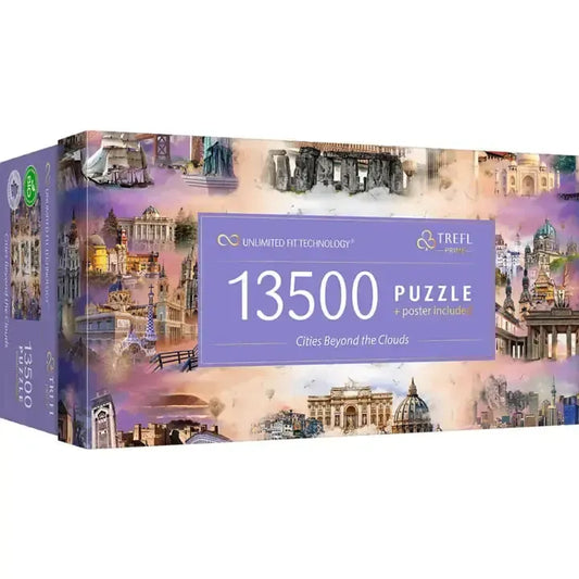 Cities Beyond the Clouds 13500 Piece Jigsaw Puzzle Trefl