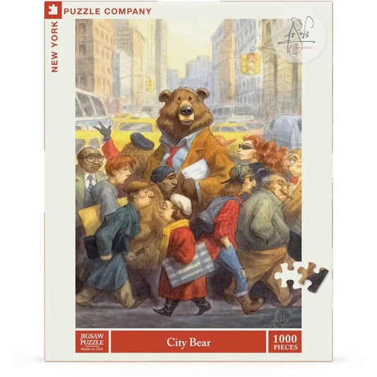 City Bear 1000 Piece Jigsaw Puzzle NYPC