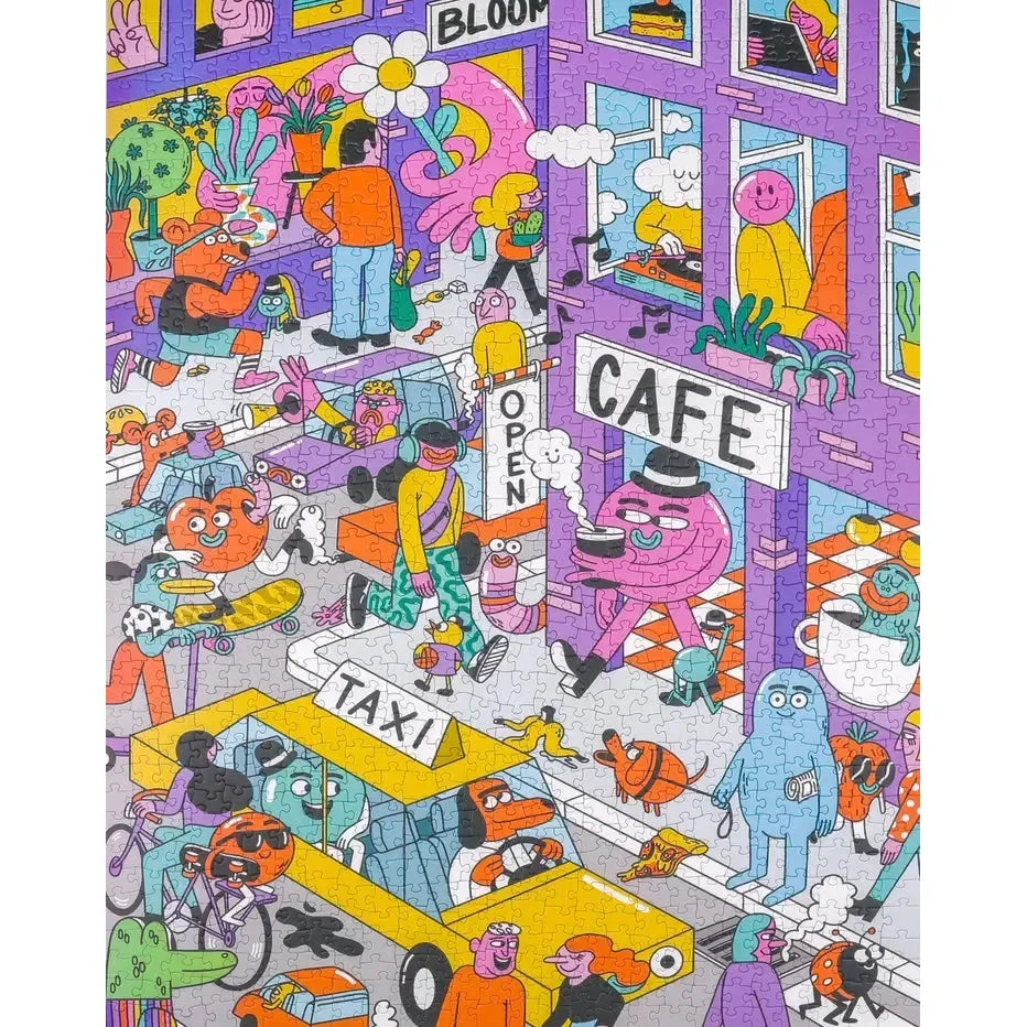 City Vibes 1000 Piece Jigsaw Puzzle Birdie