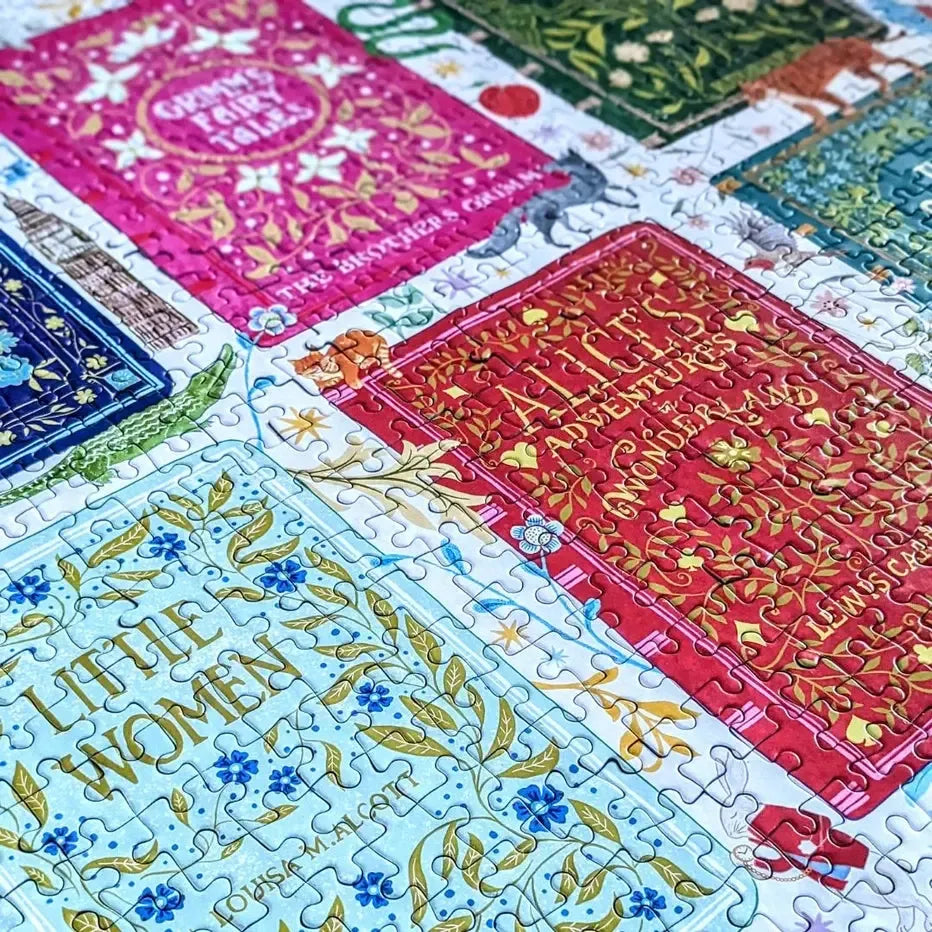 Classic Book Covers 1000 Piece Jigsaw Puzzle Gibsons