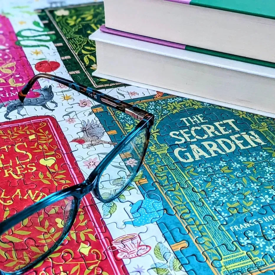 Classic Book Covers 1000 Piece Jigsaw Puzzle Gibsons