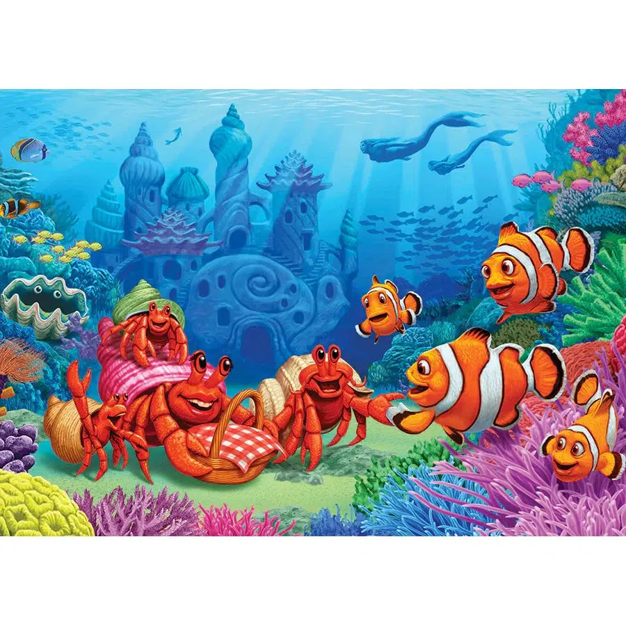 Clownfish Gathering 35 Piece Tray Jigsaw Puzzle Cobble Hill