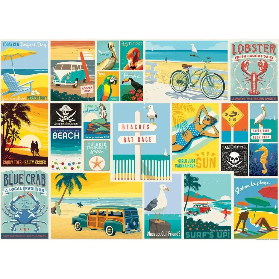 Coastal Collection by Anderson Design 1000 Piece Jigsaw Puzzle MasterPieces