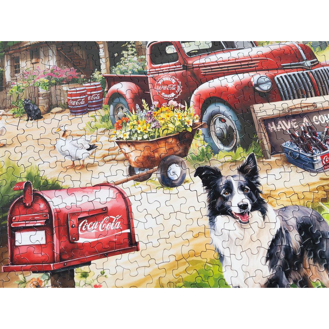 Coca-Cola Country Side Market 1000 Piece Jigsaw Puzzle Springbok