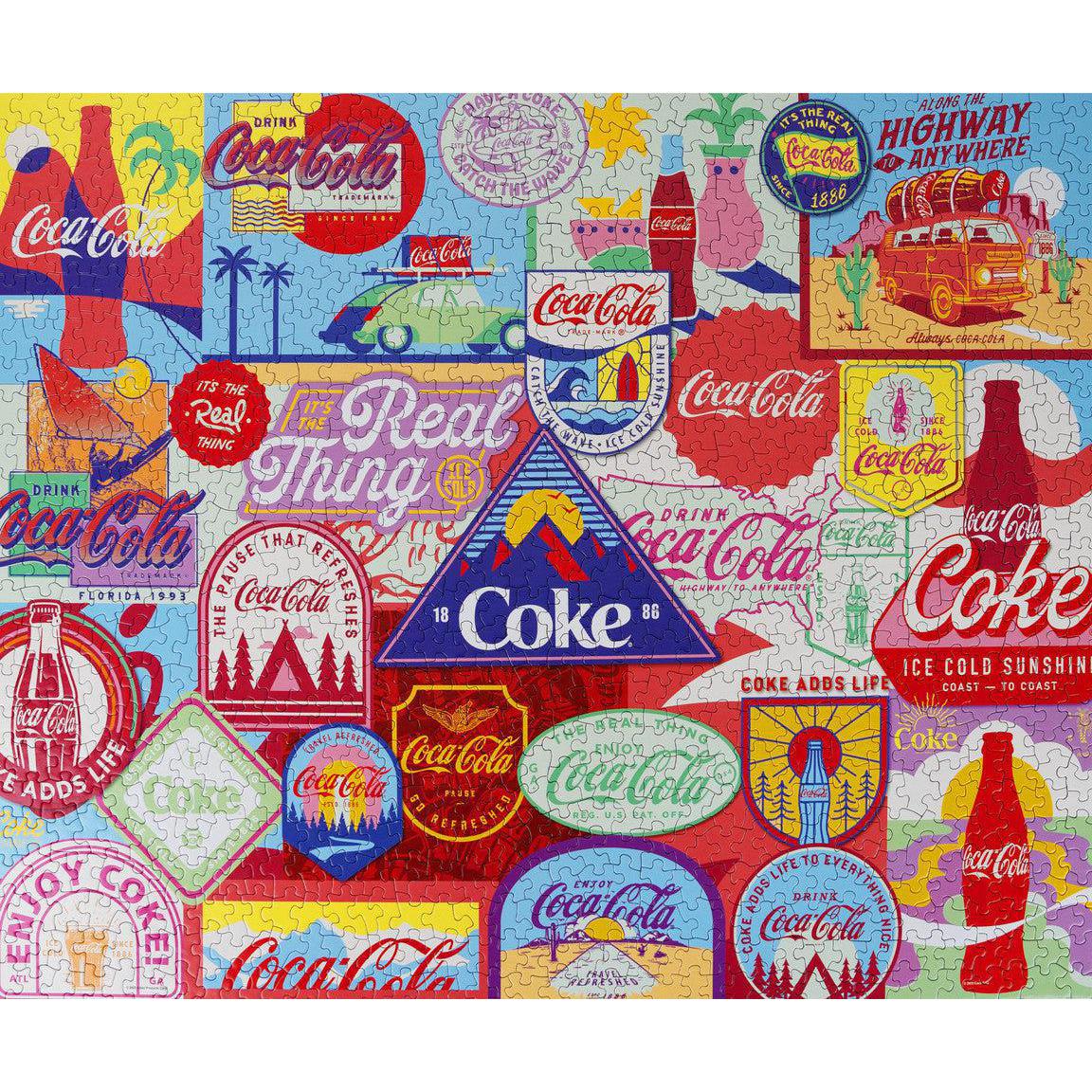 Coca-Cola Outdoor Escape 1000 Piece Jigsaw Puzzle Springbok