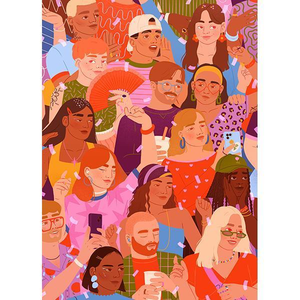Collective High 1000 Piece Jigsaw Puzzle Holiyay