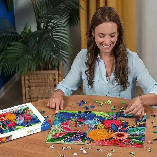 Color Burst 500 Piece Jigsaw Puzzle Ravensburger