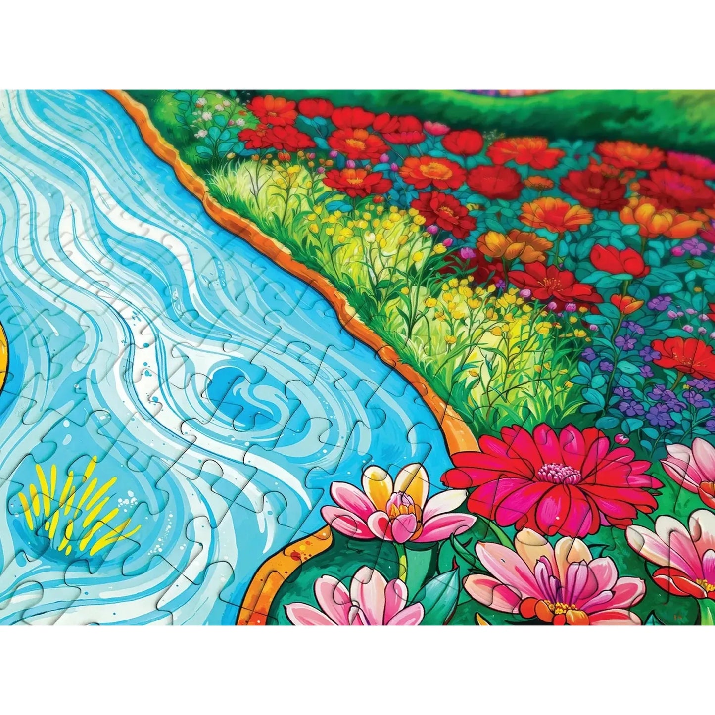 Colorful Highlands 1000 Piece Jigsaw Puzzle Enjoy