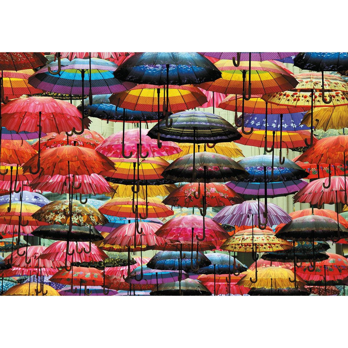 Colorful Umbrellas 1000 Piece Jigsaw Puzzle Piatnik