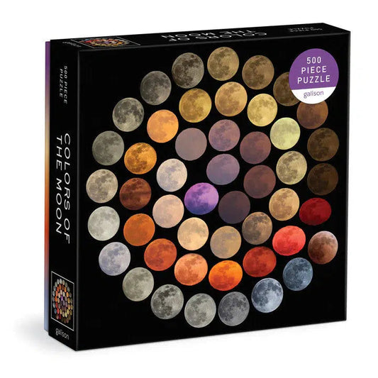 Colors of the Moon 500 Piece Jigsaw Puzzle Galison