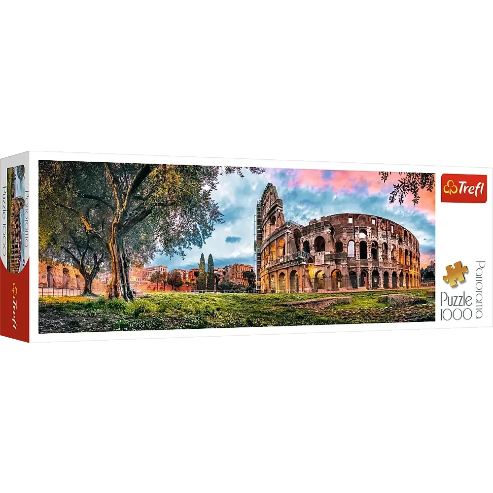 Colosseum At Dawn 1000 Piece Panoramic Jigsaw Puzzle Trefl
