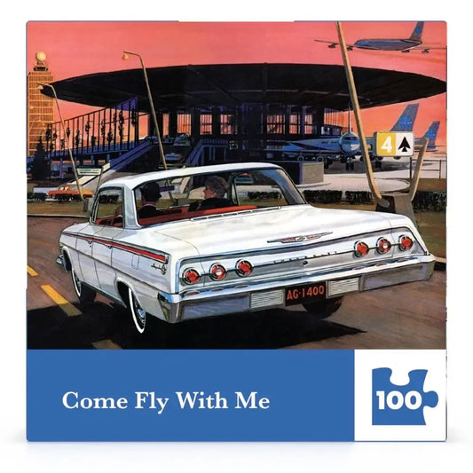 Come Fly with Me General Motors 100 Piece Mini Jigsaw Puzzle NYPC