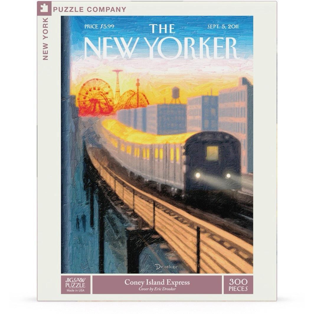 Coney Island Express The New Yorker 300 Piece Jigsaw Puzzle NYPC